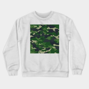 DARK GREEN MILITARY CAMOUFLAGE DESIGN, IPHONE CASE AND MORE Crewneck Sweatshirt